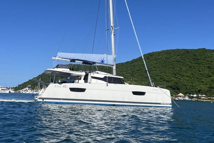 Verhuur Catamaran Fountaine Pajot Fountaine Pajot Elba 45 - 4 + 1 cab. Tortola
