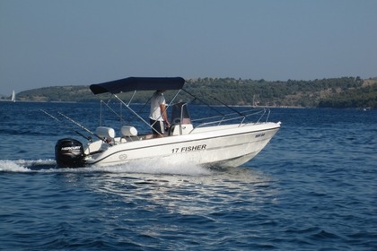 Hire Motorboat Fisher 17 Zaglav