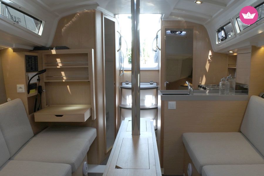 Charter sailboat in Barcelona  