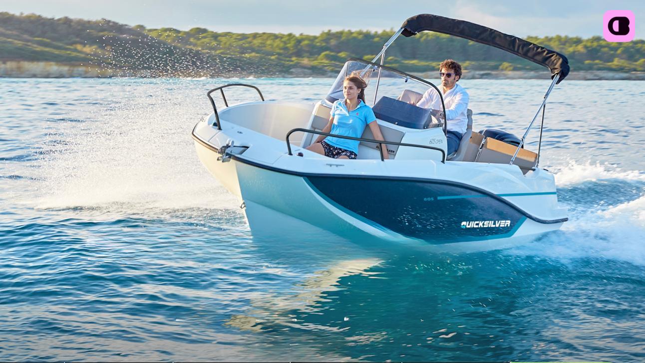Bateau à moteur Quicksilver 605 115cv 2