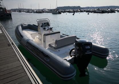 Charter RIB Lomac Nautica 600 In Dinard