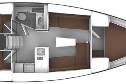 Aproveite o mar neste veleiro Bavaria 38 Cruiser