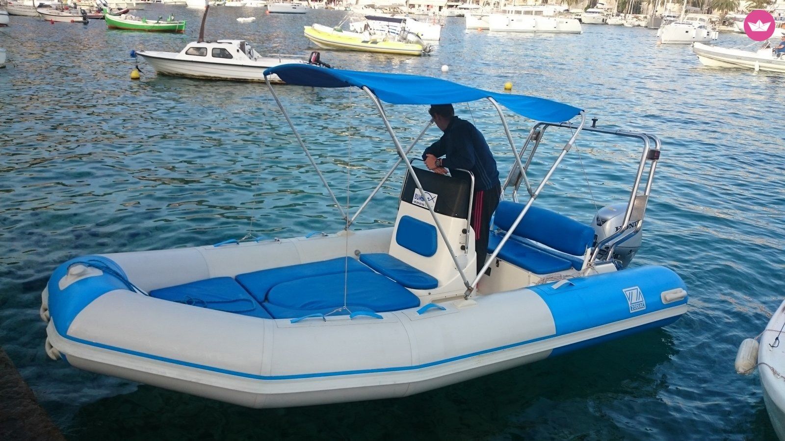 Zodiac Medline in Hvar for hire