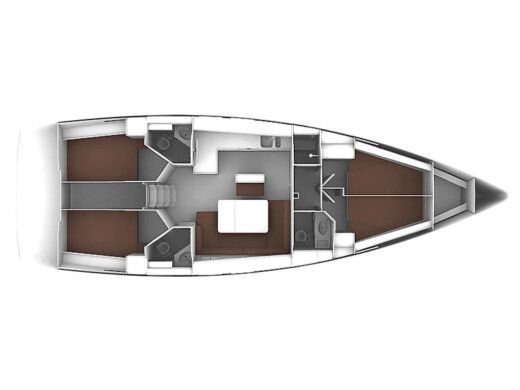 Sailboat Bavaria Cruiser 46 Boat design plan
