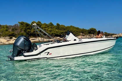 Rental Motorboat Compass 7s Vourvourou