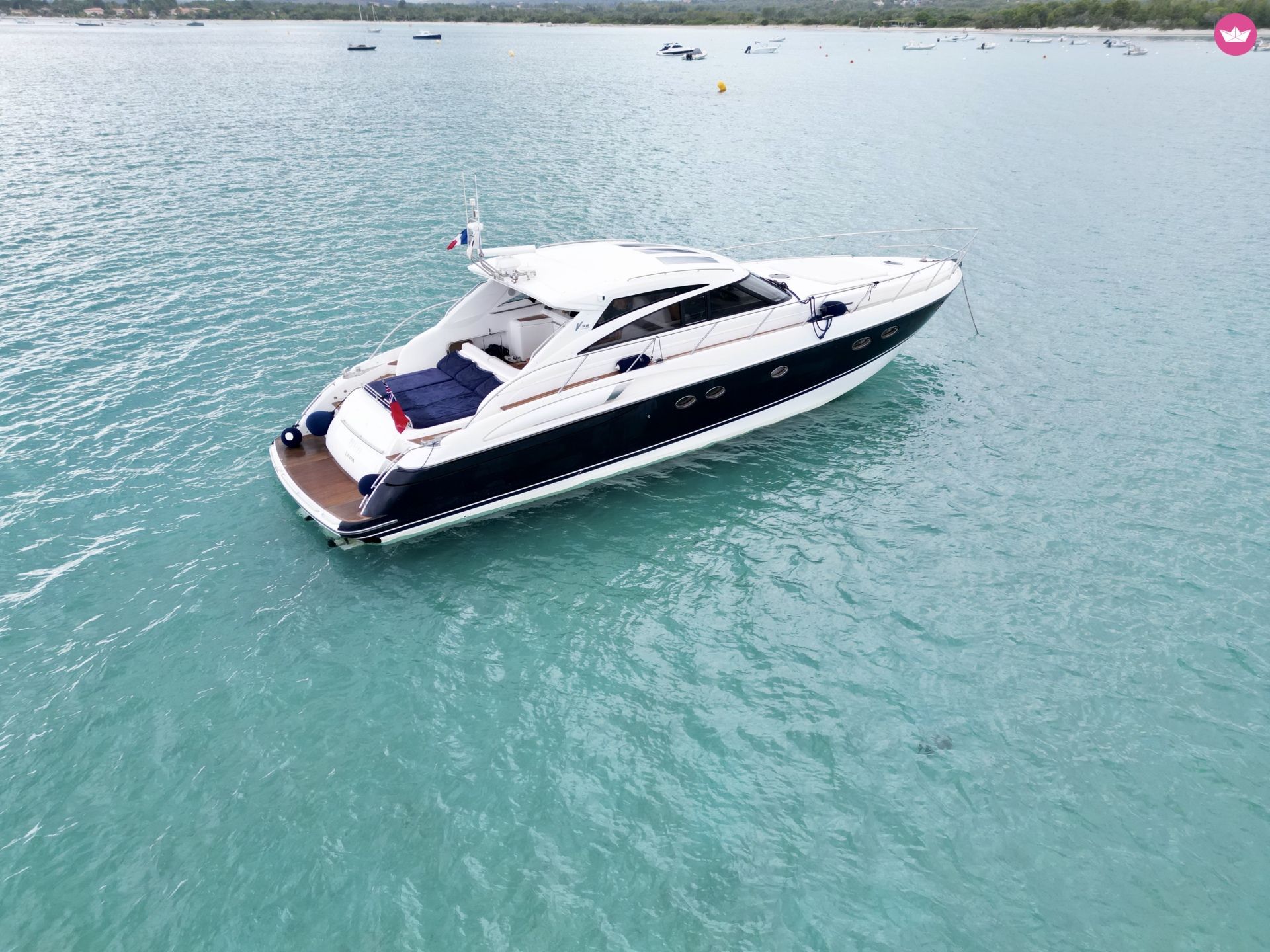 Yacht Princess V58 1600cv