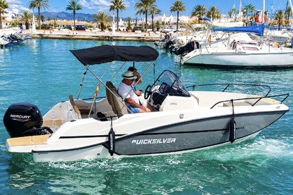 Hyra båt Motorbåt Quicksilver Activ 605 Open MÁLAGA Málaga