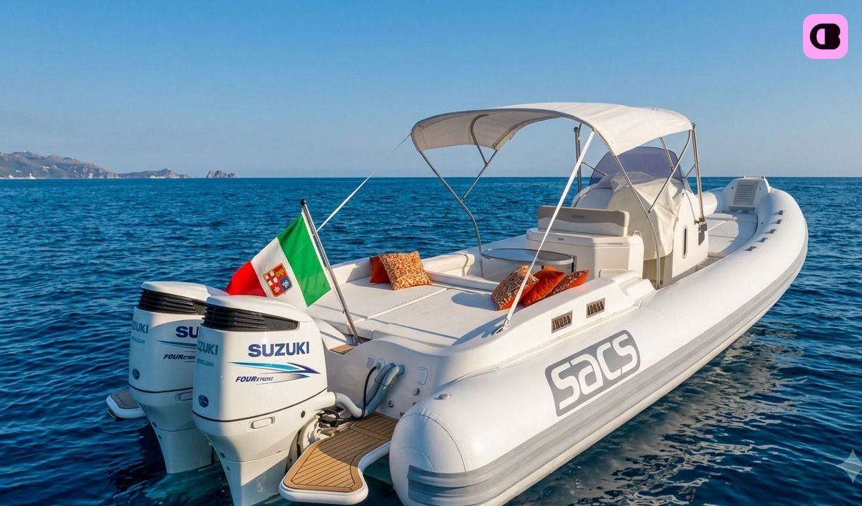 Semi-rigide Sacs Sacs Stratos 42 300cv