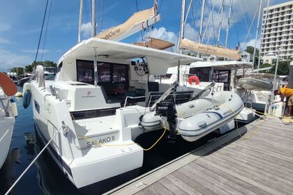 Hire Catamaran Fountaine Pajot Lucia 40 with watermaker Pointe-a-Pitre