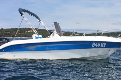 Hyra båt Motorbåt Cantiere Orizzonti Syros 190 Rovinj