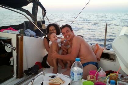 A CLASSIC JEANEAU 41 FEET SAILING BOAT IN GREECE