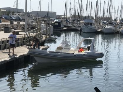 Location Semi-rigide Lomac Nautica 710 In Canet-en-Roussillon