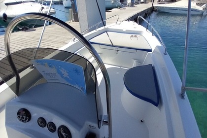 Motorboat in Vourvourou!