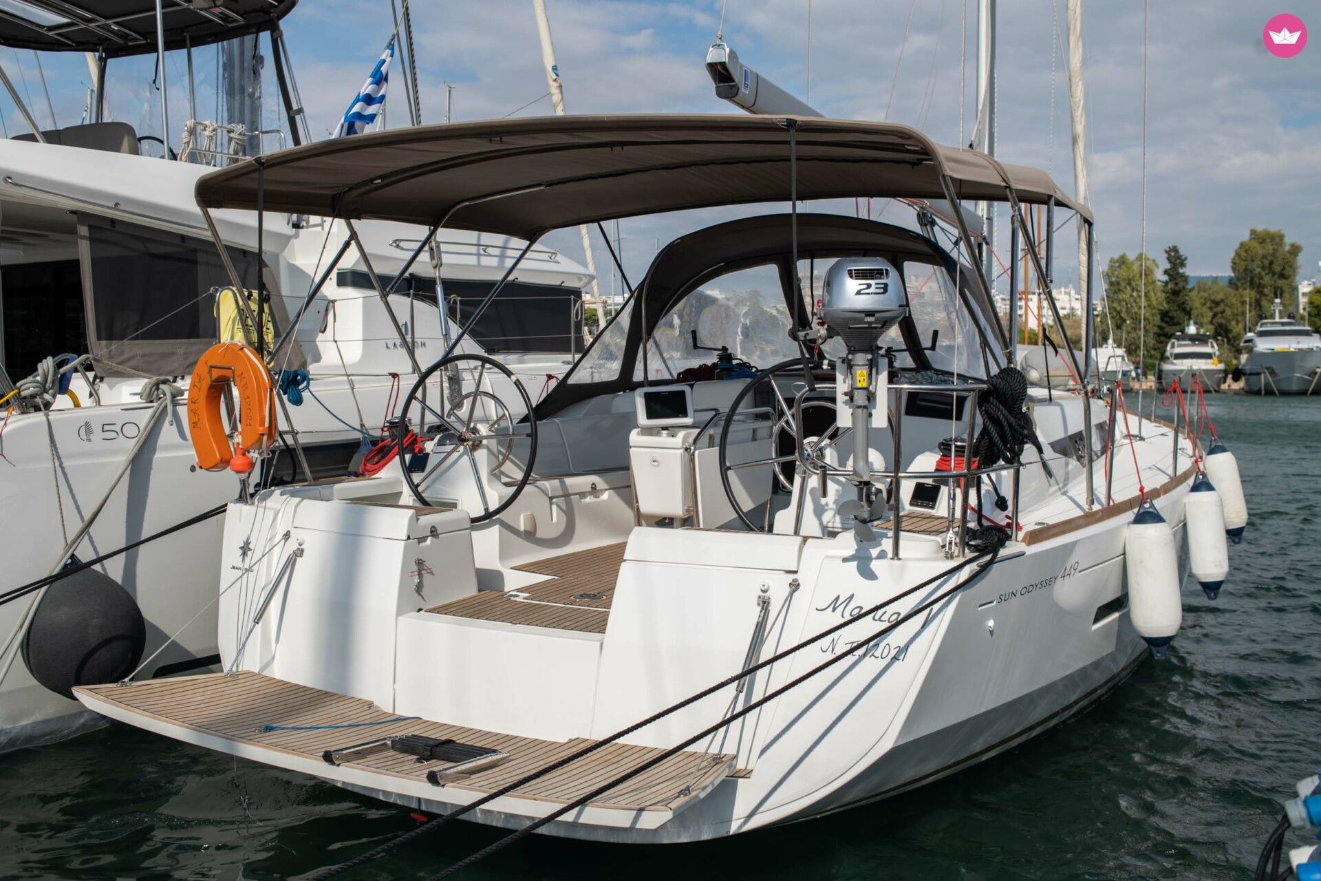 Voilier JEANNEAU SUN ODYSSEY 449 13.74m