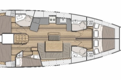 Hyra båt Segelbåt Beneteau Oceanis 46.1 Općina Šolta