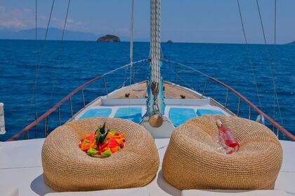 Charter Gulet Luxury Göcek Gulet mndl Flybridge Area Göcek