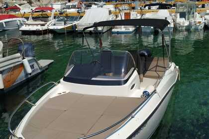 Charter Motorboat Quicksilver 605 sundeck Lloret de Mar