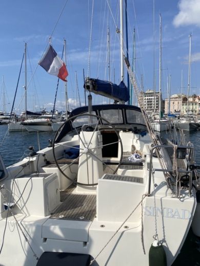 Cannes Sailboat Hanse 370 alt tag text