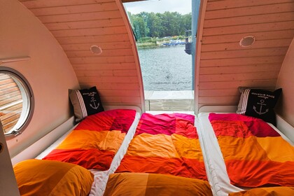Hyra båt Husbåt Nautilus Hausboote Nautino maxi führerscheinfrei Berlin