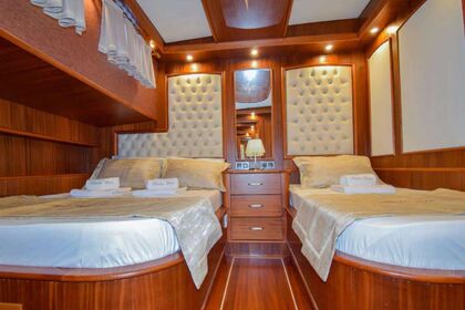 Аренда Гулеты с 6 Каютами в Мармарисе