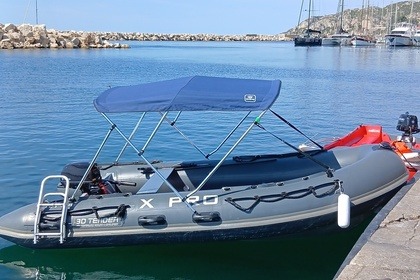 Location Bateau sans permis  Tender rescue x pro Rescue x pro 430 Marseille