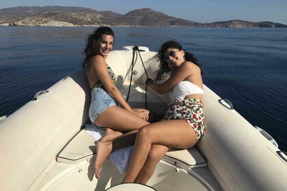 Rent a rib boat Discover Santorini by your own.