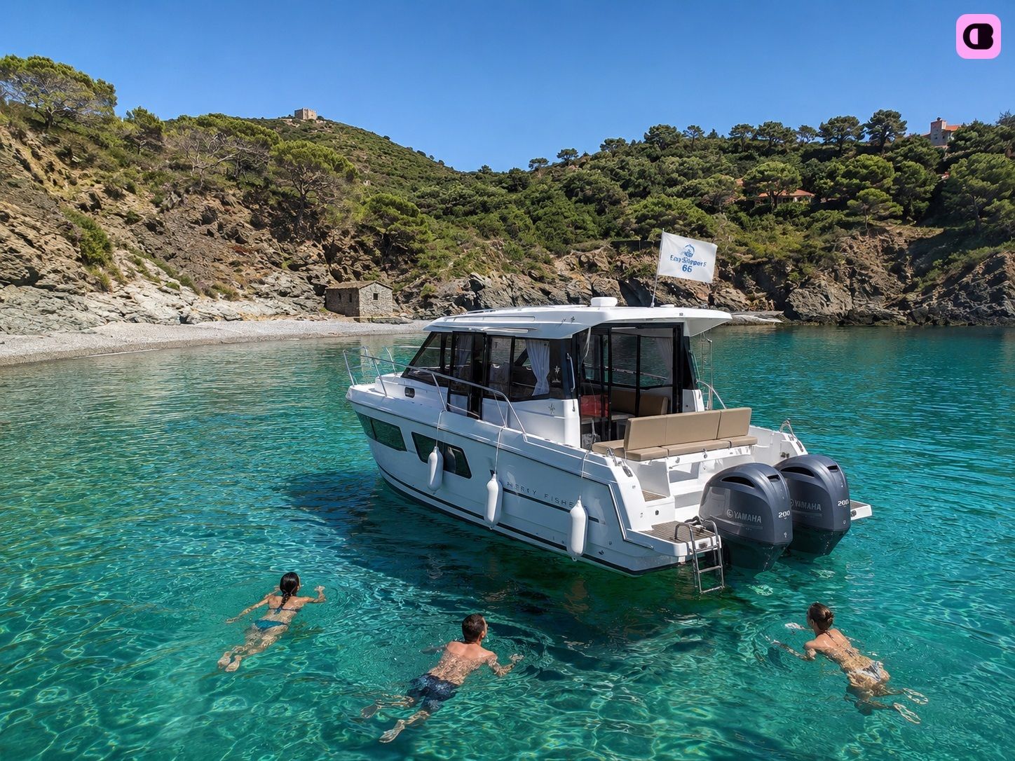 Bateau à moteur Jeanneau Merry Fisher 855 300cv