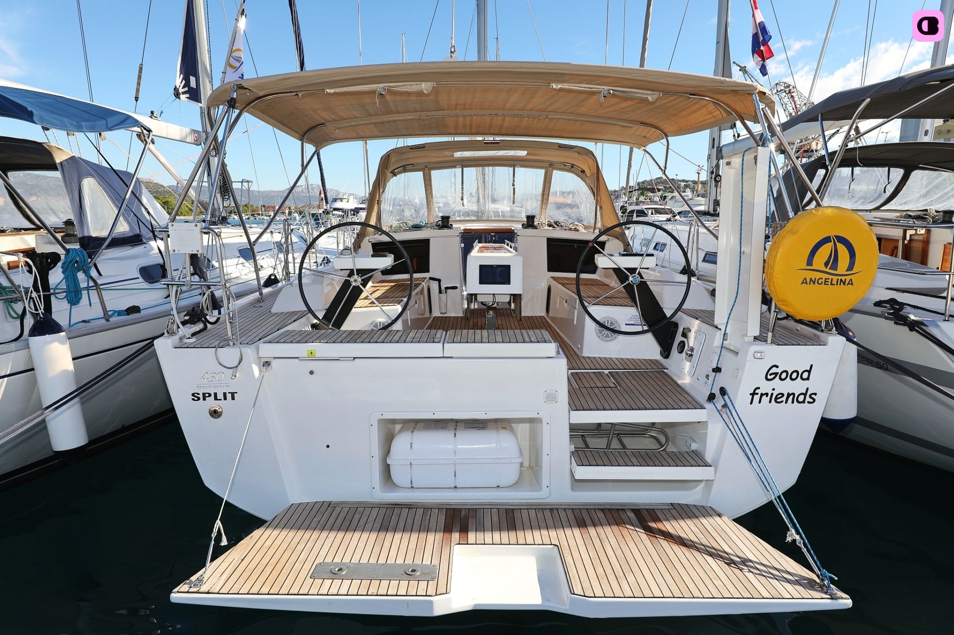 Voilier DUFOUR 430 13.24m