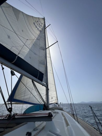 Ibiza Sailboat Beneteau Oceanis Clipper 361 alt tag text