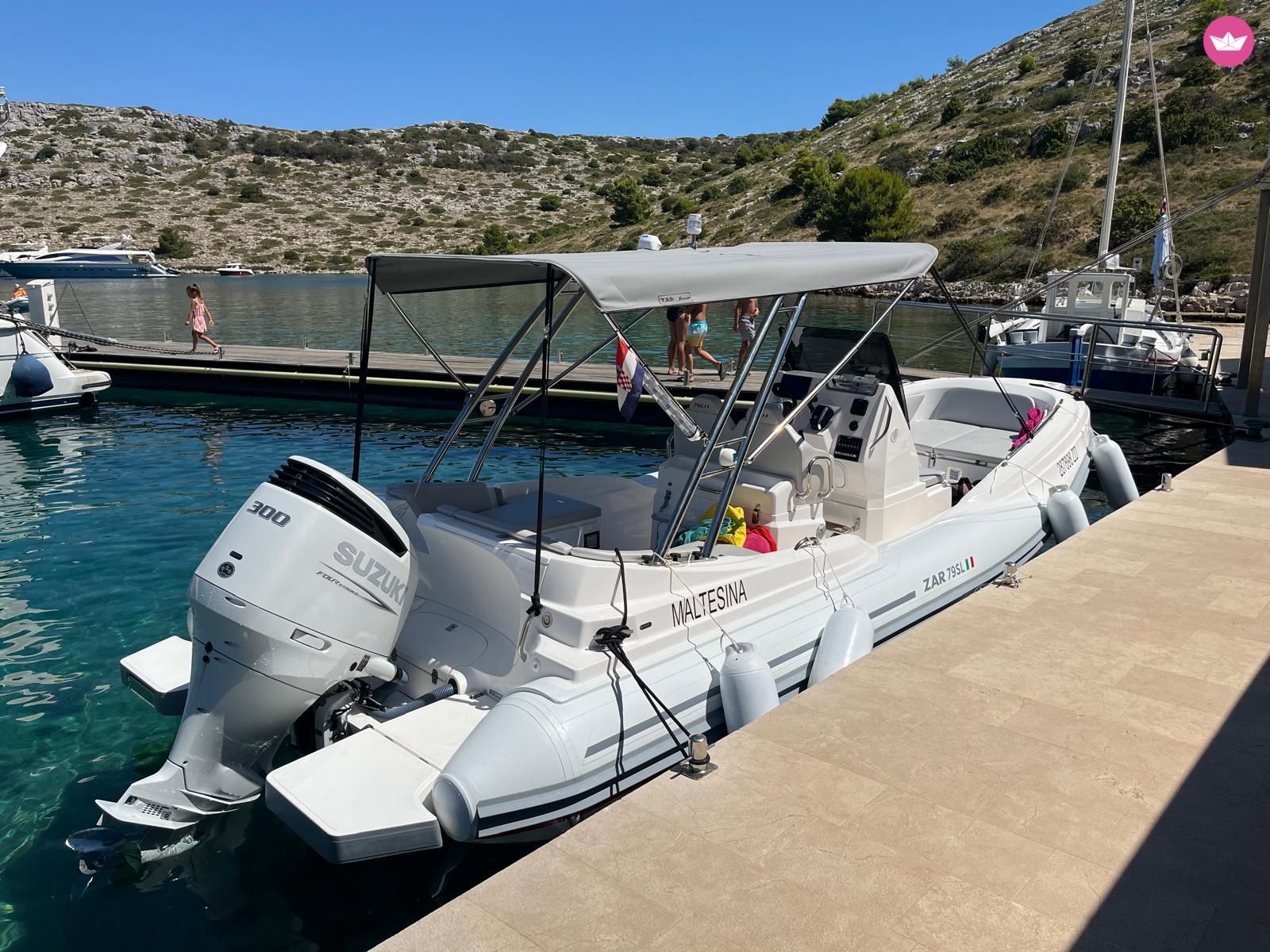 Semi-rigide Zar Formenti ZAR 79 Sport Luxury 300cv