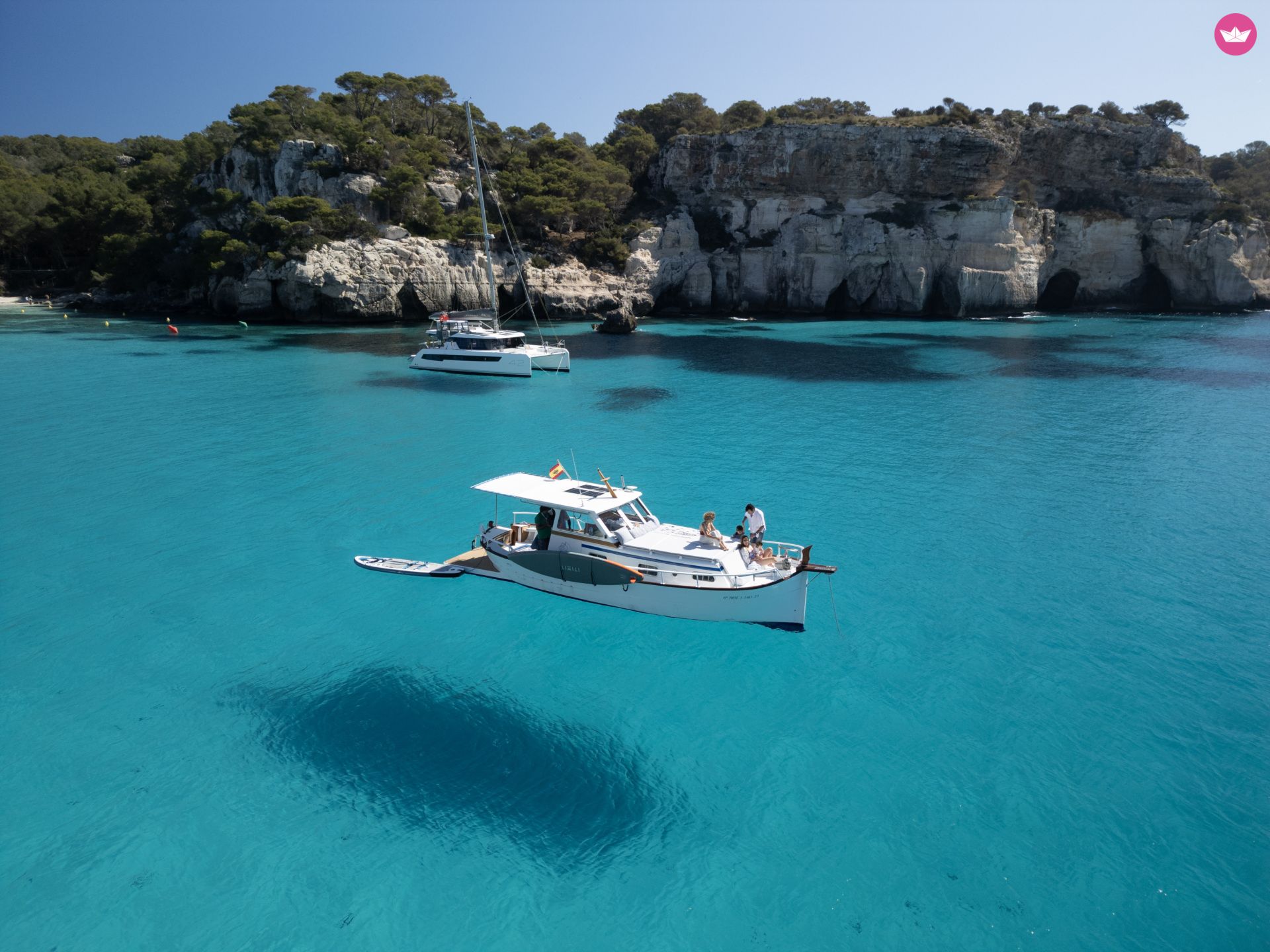 Bateau à moteur copino 45 200cv