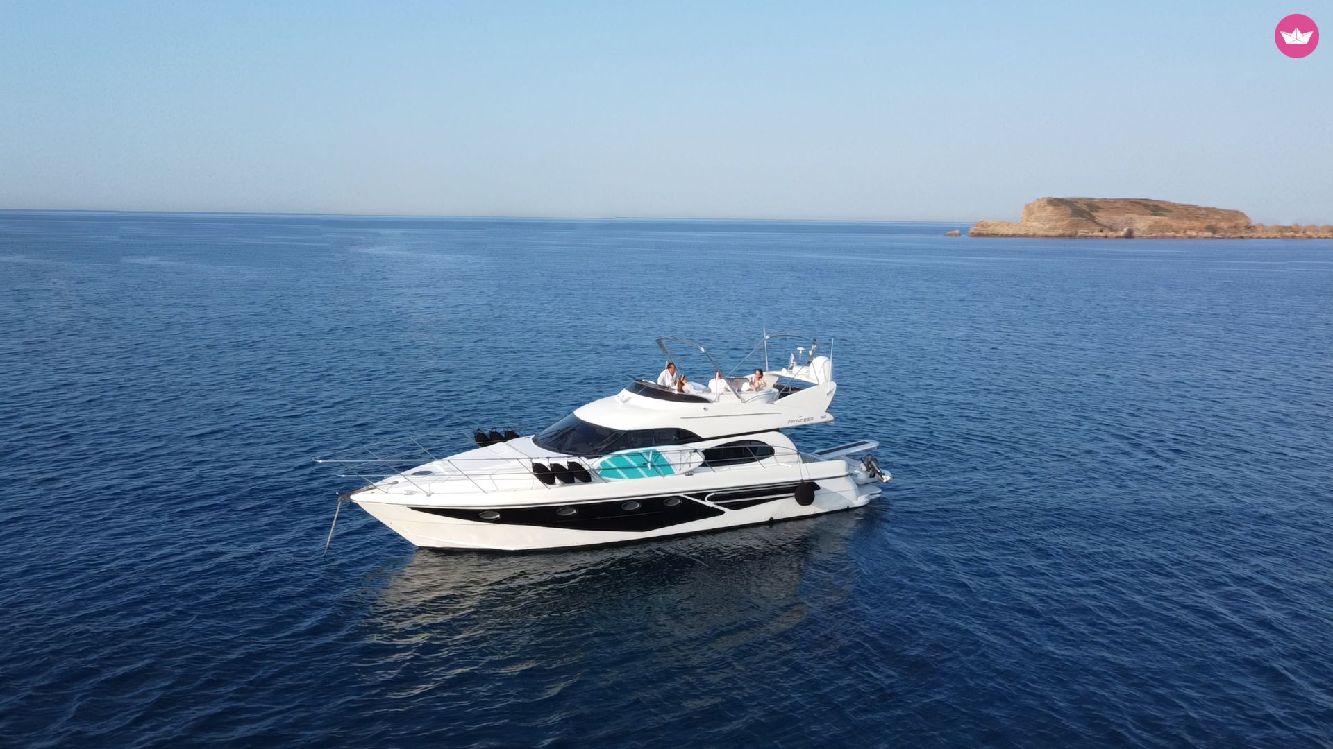 Bateau à moteur Princess 50 1320cv