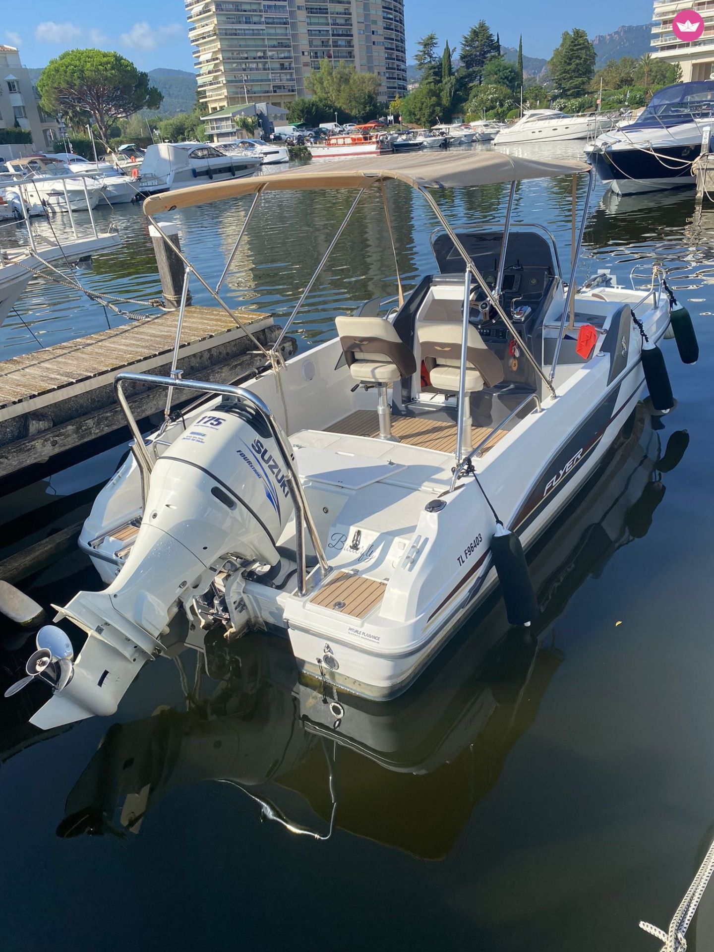 Bateau à moteur Beneteau Flyer 6.6 175cv 3