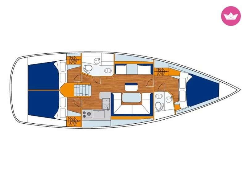 Voilier Sunsail 41 12.19m 3