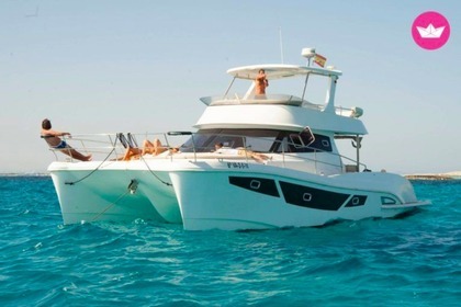 Fun, sea and relax in a luxury motor Catamaran. Med & Island living