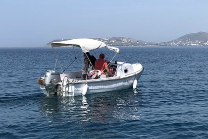 Rental Motorboat Alfiber 525 Paros