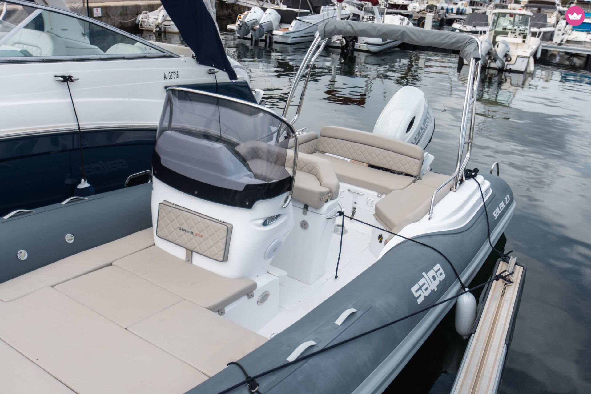 Semi-rigide Salpa Soleil 23 200cv