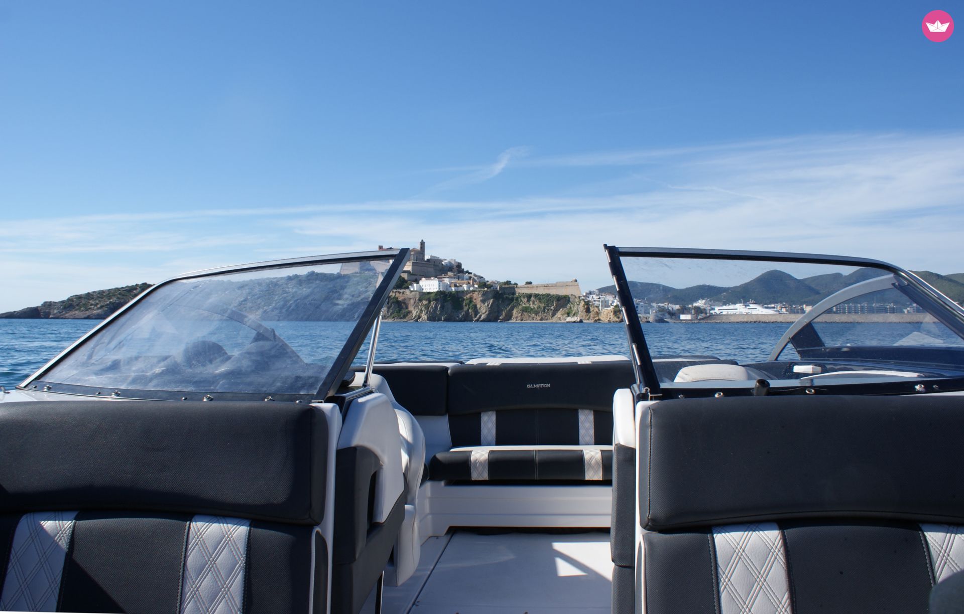 Charter motorboat in Ibiza  