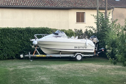 Alquiler Lancha Quicksilver 510 Tournus