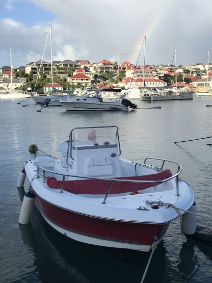 Charter Motorboat Sea Pro 186 Cc Gustavia