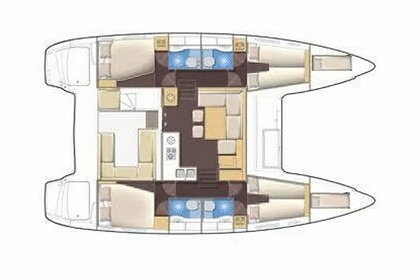 Чартер Катамаран  Lagoon 400 S2[G] Корфу