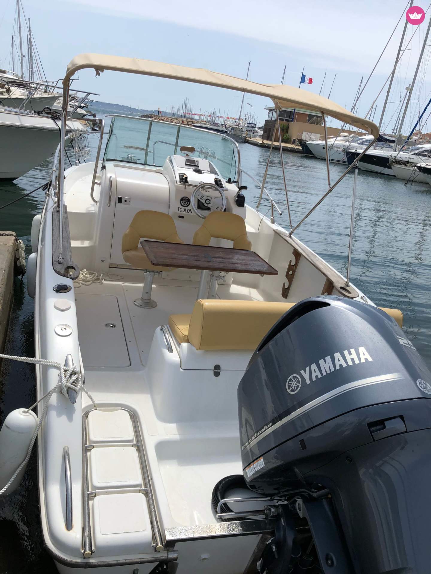 Rental Motorboat Sessa Marine Key Largo 25 Hyères