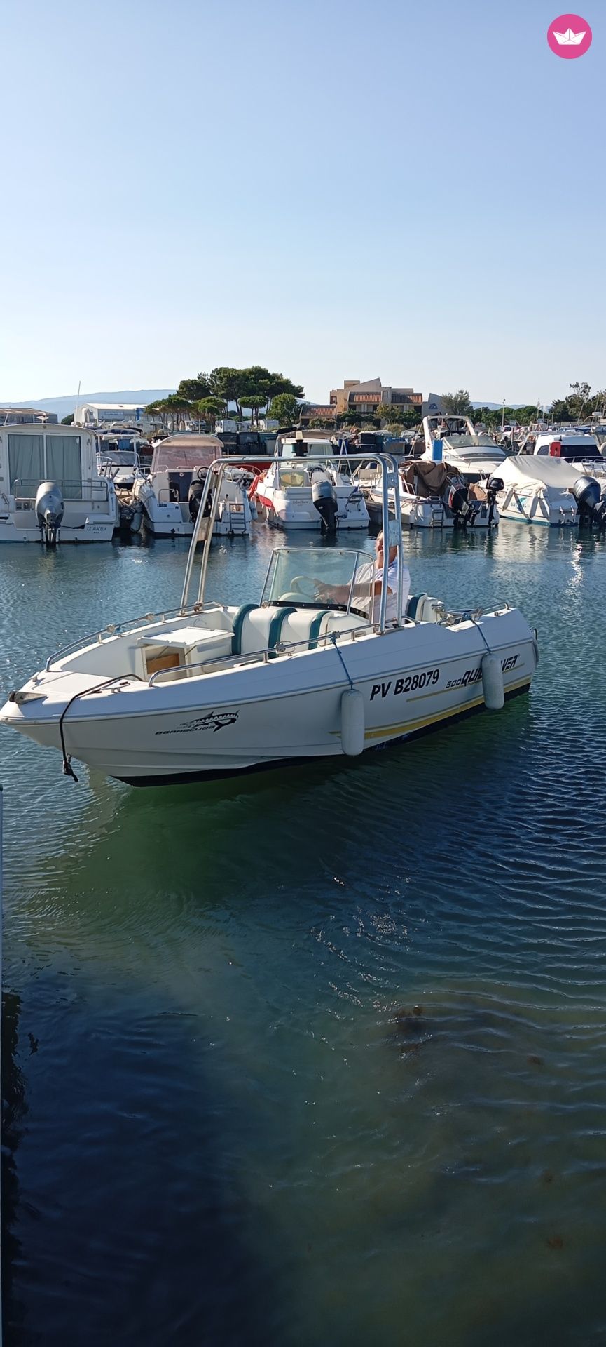 Bateau à moteur Quicksilver 500 open 6 cv sans permis