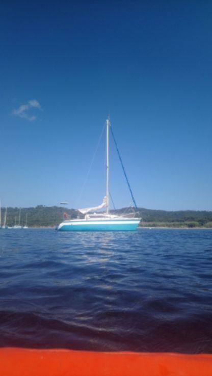 Miete Segelboot Wrighton Biloup 765 Hyères