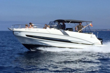 Rental Motorboat Benneteau Flyer space deck 8.8 Ca'n Pastilla