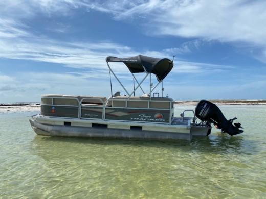 Charter Suntracker Dlx Party Barge Motorboat 2018 In Clearwater Beach 