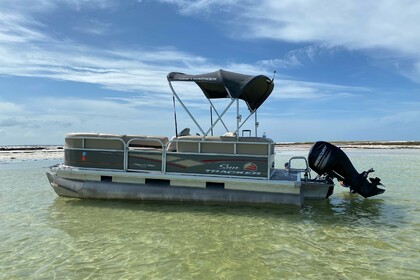 Charter Motorboat Suntracker DLX Party Barge Clearwater Beach