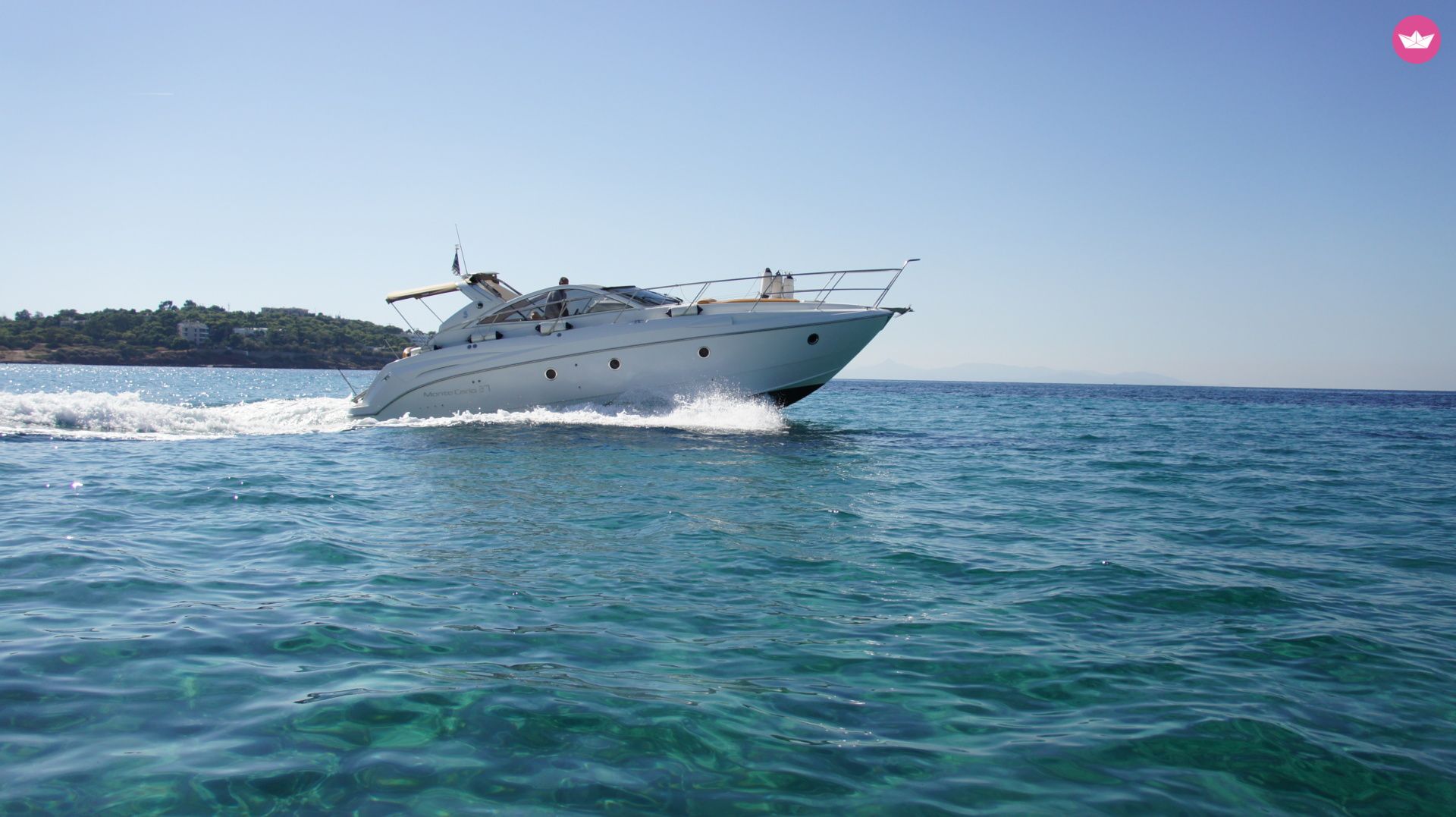 Charter motorboat in Athens  