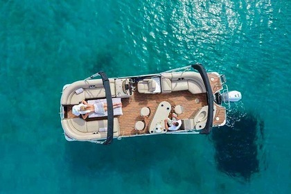 Hyra båt Motorbåt Pontoon South Bay 525E Korfu