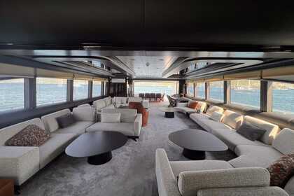Custom 35 Meters Ultra Luxury Yacht With Her Wide Design Available For Your Great Cruising in İstanbul Bosporus